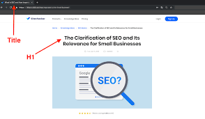 h1 seo