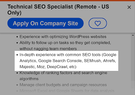 google seo consultant